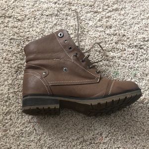 Little brown booties